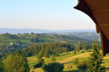 Vista dalla struttura
